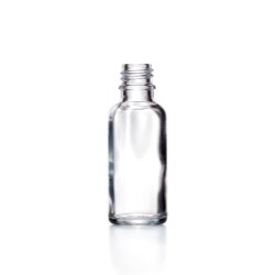 5ml Clear Glass Dropper Bottle, GL18 Neck